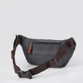 Ççs 31516 Sport Kanvas Bel Çantası Siyah - 4