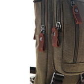 Ççs London 31184 Kanvas Çapraz Omuz Çantası Yeşil thumbnail 4