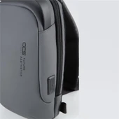 Ççs 51465 Tek Omuz Askılı Sırt ve Göğüs Çantası Gri thumbnail 6