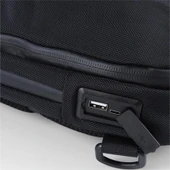 Ççs 31409 Tek Omuz Askılı Sırt ve Göğüs Çantası Siyah thumbnail 8