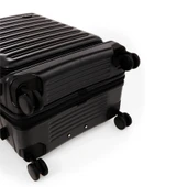 ÇÇS 5238 Lüx Kabin Boy Valiz Siyah thumbnail 4