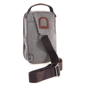 Ççs London 31468 Kanvas Çapraz Çanta Gri - 4