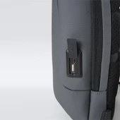 Ççs 51465 Tek Omuz Askılı Sırt ve Göğüs Çantası Gri thumbnail 2