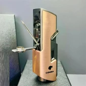 Cohiba CCM0640 Jet Torch Delicili Puro Çakmağı Gold - 3