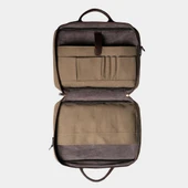Retro Kanvas 35X23 Evrak ve Laptop Çantası 13 İnç Haki - 2