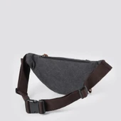 Ççs 31517 Sport Kanvas Bel Çantası Siyah thumbnail 4