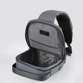 Ççs 51465 Tek Omuz Askılı Sırt ve Göğüs Çantası Gri thumbnail 5