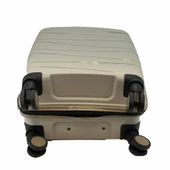 Las Vegas Polo Polipropilen Orta Boy Valiz Bej thumbnail 3