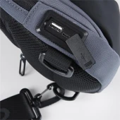 Ççs 31408 Omuz Askılı Bodybag Çapraz Çanta Gri - 7