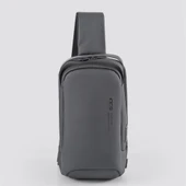 Ççs 51465 Tek Omuz Askılı Sırt ve Göğüs Çantası Siyah thumbnail 2