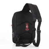 Ççs 71296 Usb Çapraz Omuz Çantası Siyah - 8