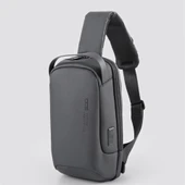 Ççs 51465 Tek Omuz Askılı Sırt ve Göğüs Çantası Siyah thumbnail 1