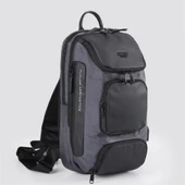 Ççs 51461 Tek Omuz Askılı Sırt ve Göğüs Çantası Gri thumbnail 1