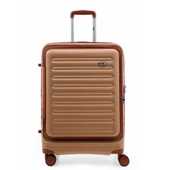 ÇÇS 5238 Lüx 3 Lü Valiz Seti Kahve - 2