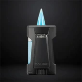 Colibri Rebel Çift Jet Puro Çakmağı Siyah - 5