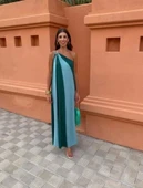 ÇİFT RENKLİ ELBİSE thumbnail 1