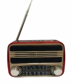 Bluetoothlu Nostaljik Radyo Usb Mp3 - 1