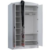 Çocuk Odası - Merso Arabalı Yatak - Sport 3 Kapılı Dolap, Şifonyer - Beyaz - 8