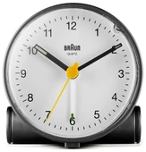 Braun BC01W Beyaz Klasik Analog Alarmlı Masa Saati thumbnail 1