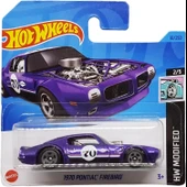 Hot Wheels - 1970 Pontiac Firebird - Hw Modified 2/5 - Hkk49 - Short Card - Good Year - Gm - Mattel thumbnail 1
