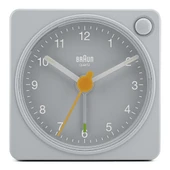 Braun BC02XG Gri Klasik Seyahat Analog Alarmlı Masa Saati thumbnail 1