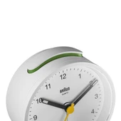 Braun BC12W Beyaz Klasik Analog Alarmlı Masa Saati thumbnail 1