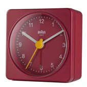 Braun BC02R Kırmızı Klasik Seyahat Analog Alarmlı Masa Saati thumbnail 3