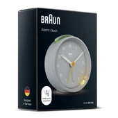 Braun BC12G Gri Klasik Analog Alarmlı Masa Saati thumbnail 6