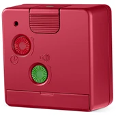 Braun BC02R Kırmızı Klasik Seyahat Analog Alarmlı Masa Saati thumbnail 5