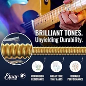 Elixir 12002 Nanoweb Super Light Elektro Gitar Teli (9-42) - 3
