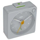 Braun BC02XG Gri Klasik Seyahat Analog Alarmlı Masa Saati thumbnail 3