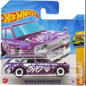 Hot Wheels - Datsun Bluebird Vagon [510] - Hw Vagons 4/5 - Hkh72 - Short Card - Nissan - Lila Metali thumbnail 1