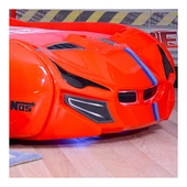 Arabalı Yatak, Mercedes Rüzgarlıklı Arabalı Yatak - Kırmızı - 4
