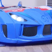 Arabalı Yatak, Audi Kapıları Açılabilen Rüzgarlıklı Full Ledli Arabalı Yatak thumbnail 2