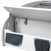 Arabalı Yatak, Speedy Sandıklı Rüzgarlıklı Arabalı Yatak, Beyaz 1 Adet Comfort Yatak - 7