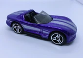 Hot Wheels - Dodge Viper Rt/10 - Hw Roadsters 7/10 - Hkk11 - Short Card - Mor - Mattel 2023 thumbnail 3