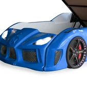 Arabalı Yatak, Audi Bazalı Kapıları Açılabilen Koltuklu Full Ledli Arabalı Yatak thumbnail 12