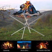Katlanabilir Ateş Sehpası -Brülör - Madfox Fire Rack - 546250 - 6