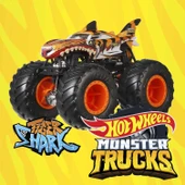 Hot Wheels Monster Trucks 1:64 Arabalar, Büyük Tekerlekli, Fyj44 thumbnail 5