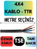 Öznur 4X4 TTR Kablo Metre Seçenekli (Siyah) - 1