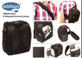 Addison 300204 Siyah Profesyonel Kamera Çantası - 1