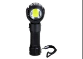 S-link SL-F860 3W Cob+3W Led Pilli Dönebilen Çift Başlıklı Manyatik Tutuculu El Feneri - 1