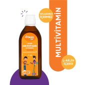 Vitago Kids-L-Arjinin, Multivitamin Şurup Rafadan Tayfa - 1