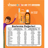 Vitago Kids-L-Arjinin, Multivitamin Şurup Rafadan Tayfa - 3