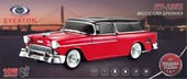 EVERTON RT-1941 Kırmızı Bluetooth Fm-Usb-Tf-Aux Şarjlı Nostaljik Radyo - 1