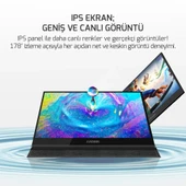 Ezcool 15.6" Lite E15 60Hz Fhd Portable Taşınabilir Monitör (Sıfır Ölü Piksel Garantili) - 2