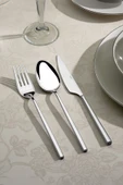 Nehir gloria 84 parça çatal kaşık bıçak seti takımı 12 kişilik paslanmaz çelik thumbnail 1