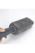 28 cm Mikrofiber Jant Temizleme Fırçası Yumuşak Çizmez Araba Motosiklet Lastik Yıkama Bakım Süngeri - 2