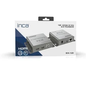 Inca IEX-120 HDMI 4K@30Hz 120mt KVM Network Extender 4K@30Hz (CAT-5e-CAT-6 Kablo Uzunluğu) - 2