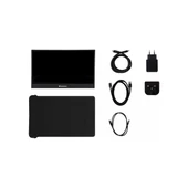 Verbatim PMT-14 14" 6 ms Full HD IPS 60 Hz Dokunmatik Taşınabilir Monitör thumbnail 3